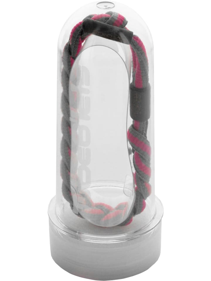 TubeLaces TubeLaces Schnürsenkel in gry/magenta günstig kaufen onesize