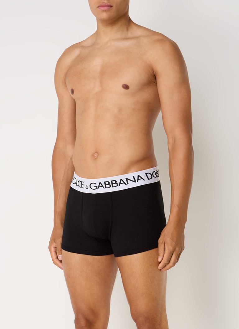 Boxer Dolce & Gabbana con elastico in vita con logo