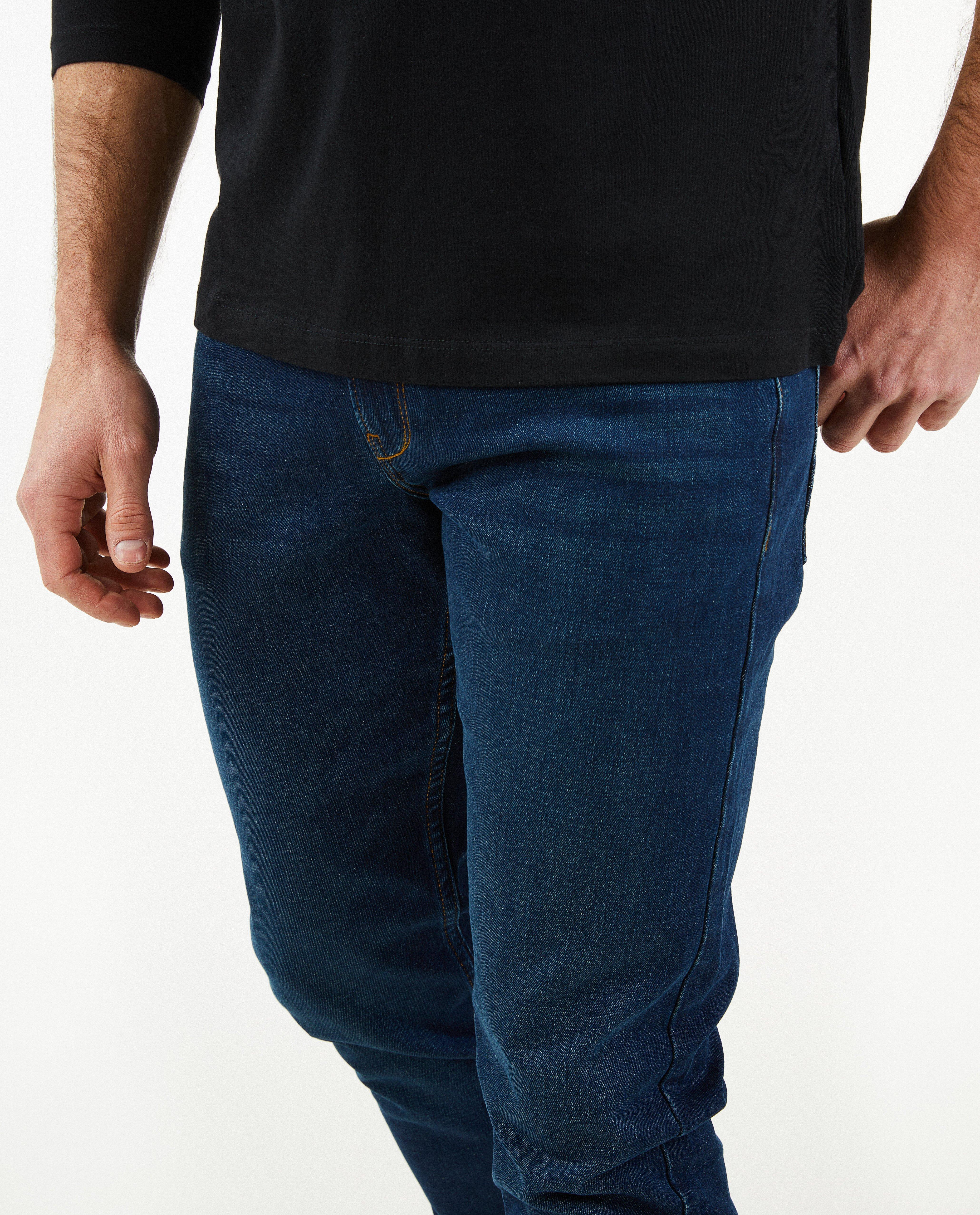 Quarterback Mörkblå slim fit jeans Smith mörkblå