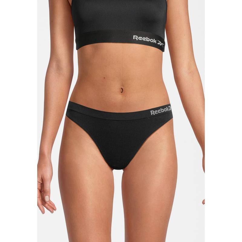 Reebok Womens Reebok Seamless Thong Unterhose Damen