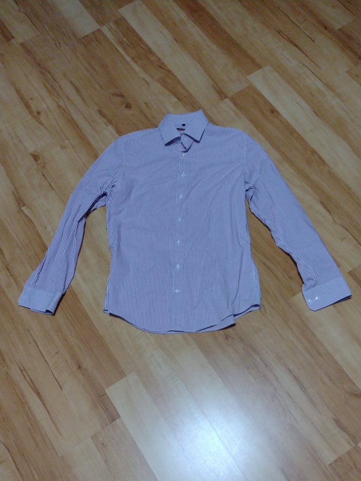 Seidensticker Hemd - Slim fit - in Lila/ Weiß günstig kaufen 39