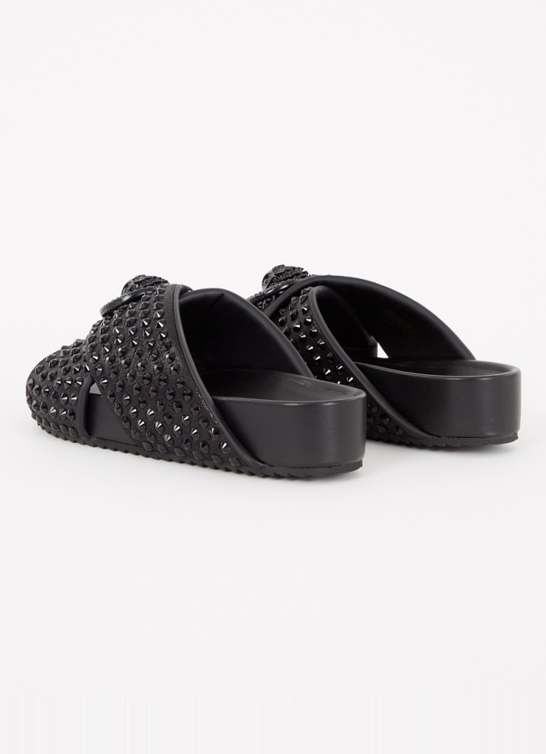Kurt Geiger Chelsea slipper with rhinestones
