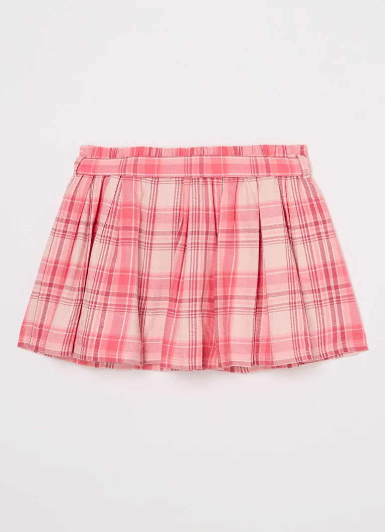 Benetton Skirt with check pattern