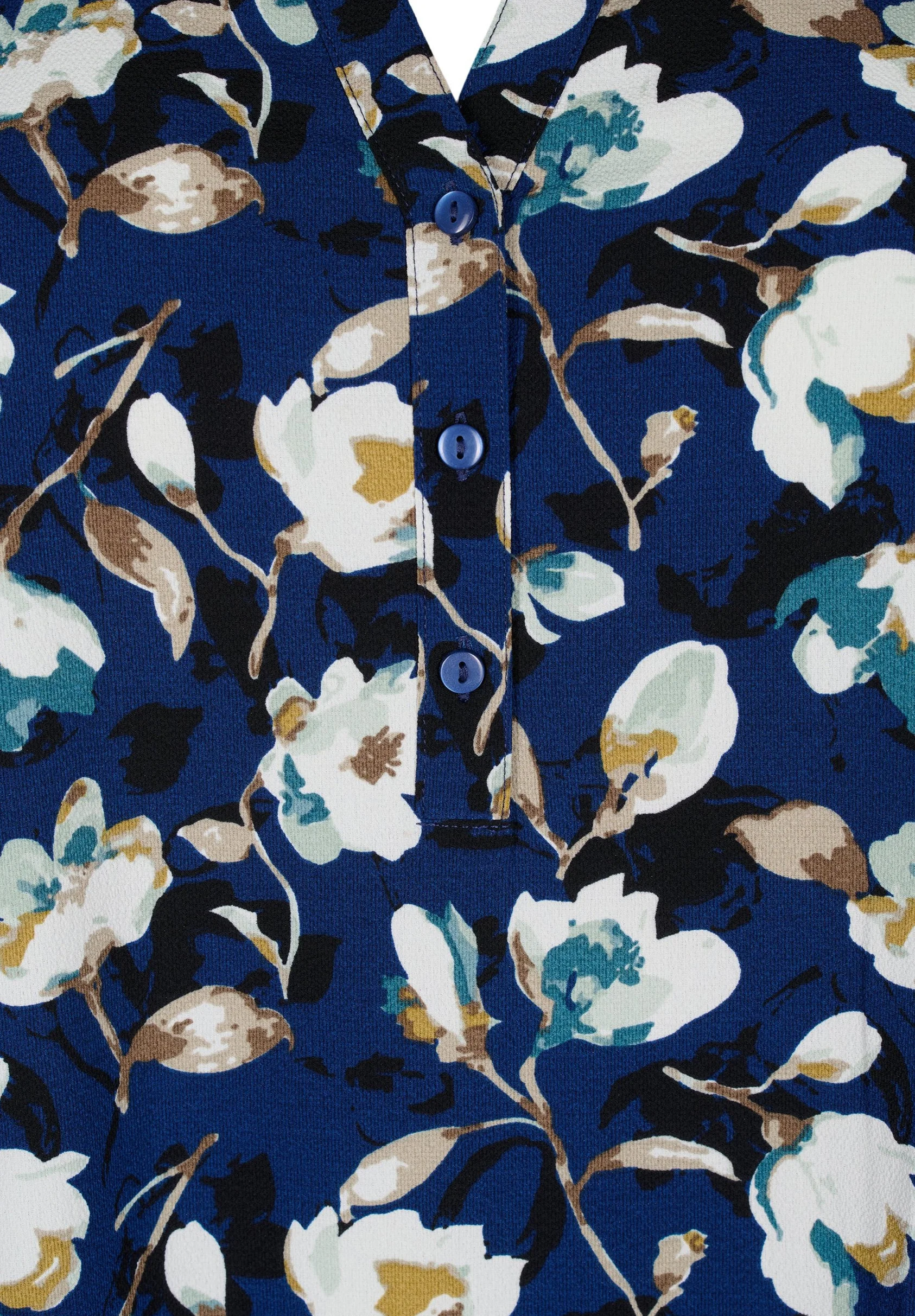 Zizzi FLORALE MIT 3/4-ÄRMELN - Blusa