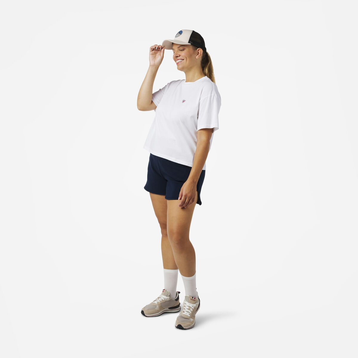 Kurzes Damen-T-Shirt