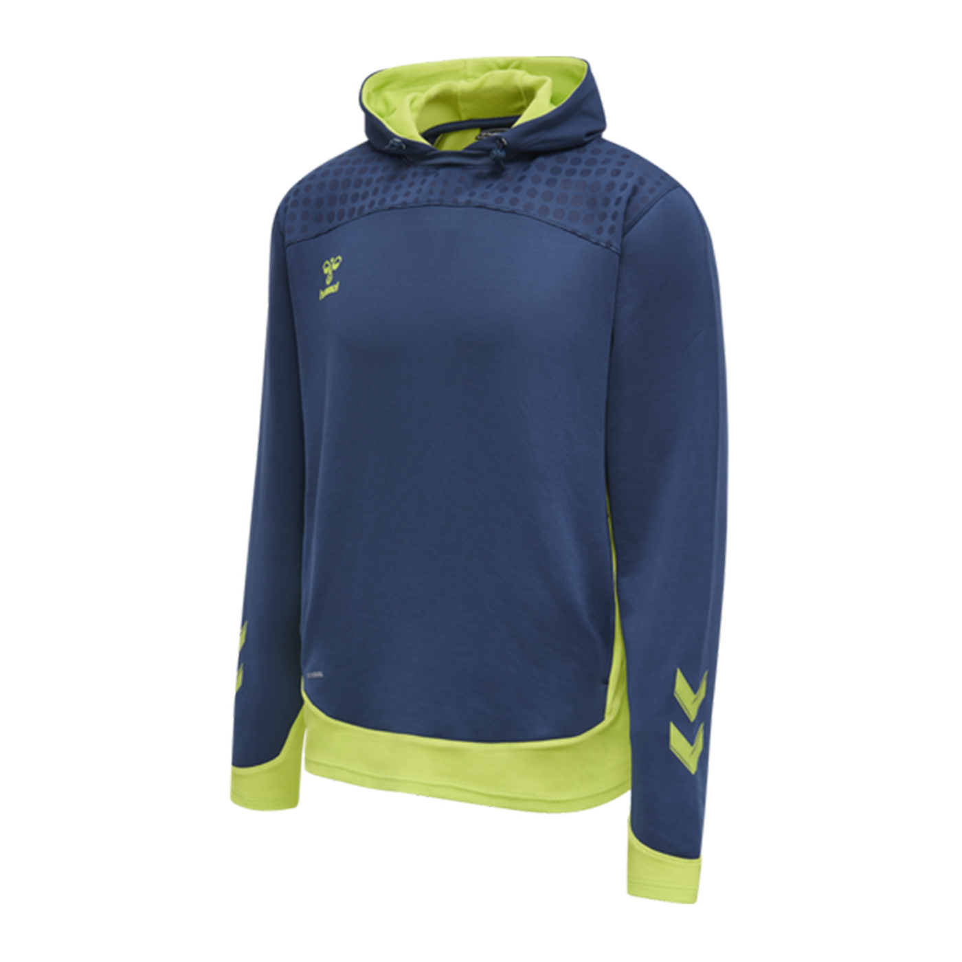 Hummel hmlLEAD Poly Hoody Blau F7642