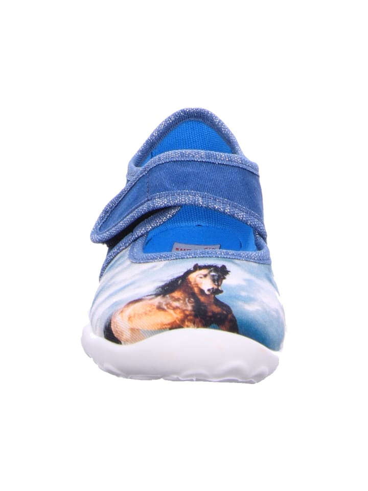 superfit Hausschuh in blau günstig kaufen