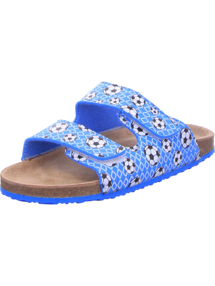 Be Mega Bio-Pantolette in blau günstig kaufen