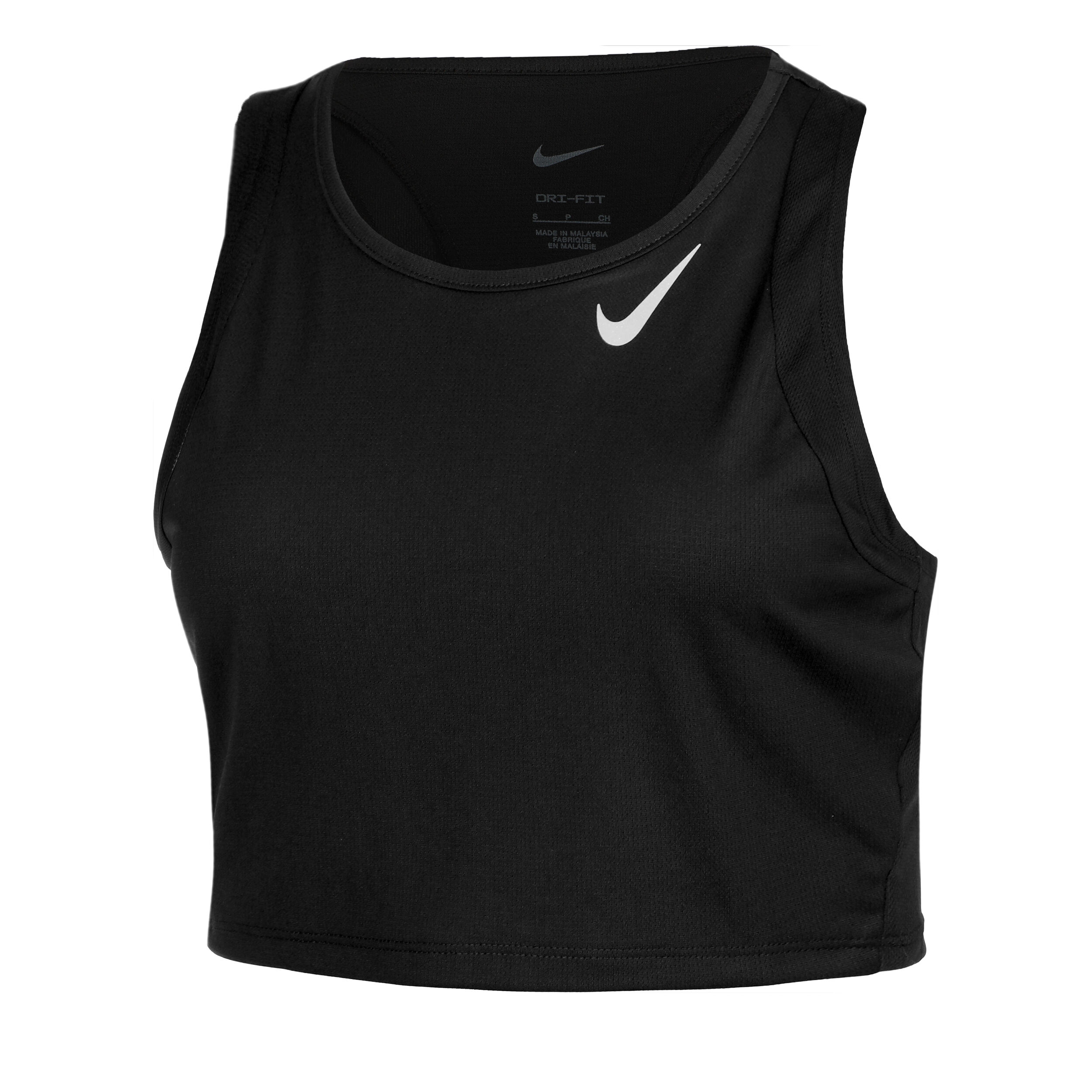 Dri-Fit Fast Crop Tank-Top Damen - Schwarz