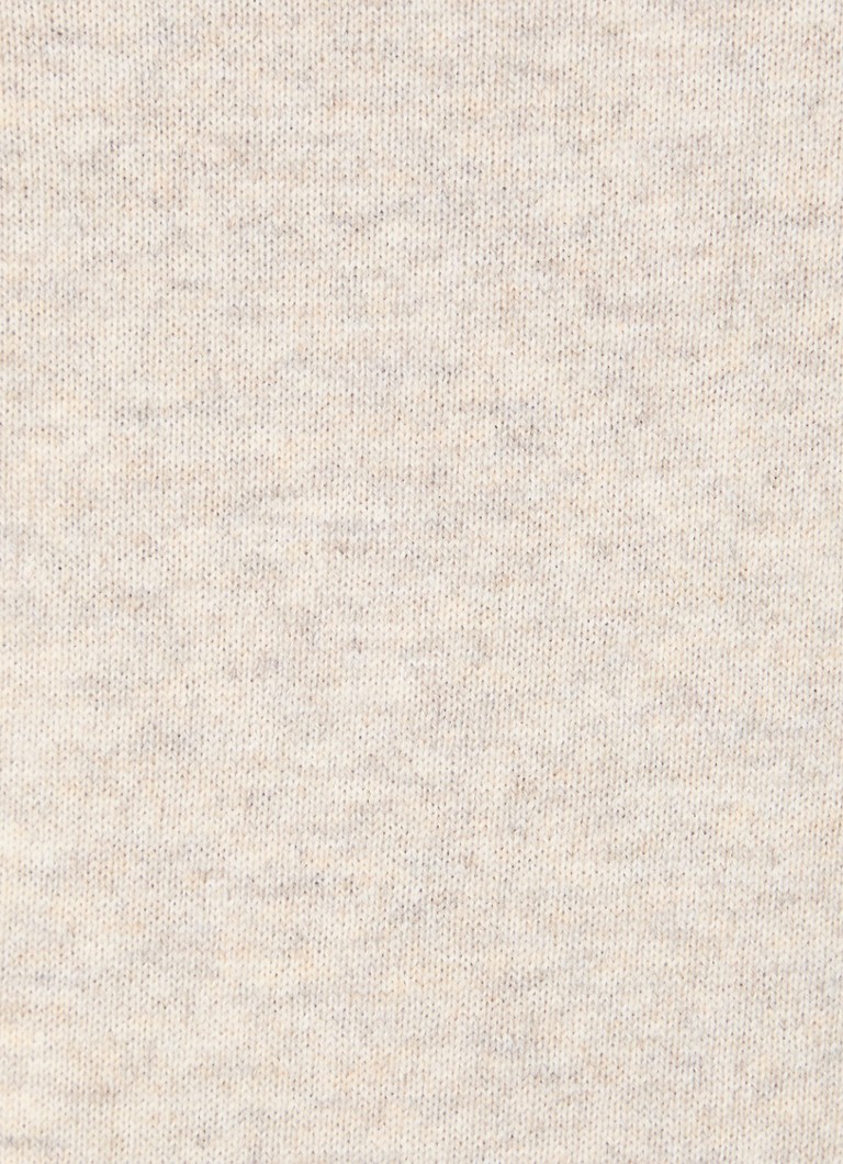 Profuomo Fine-knit wool blend pullover with melange design