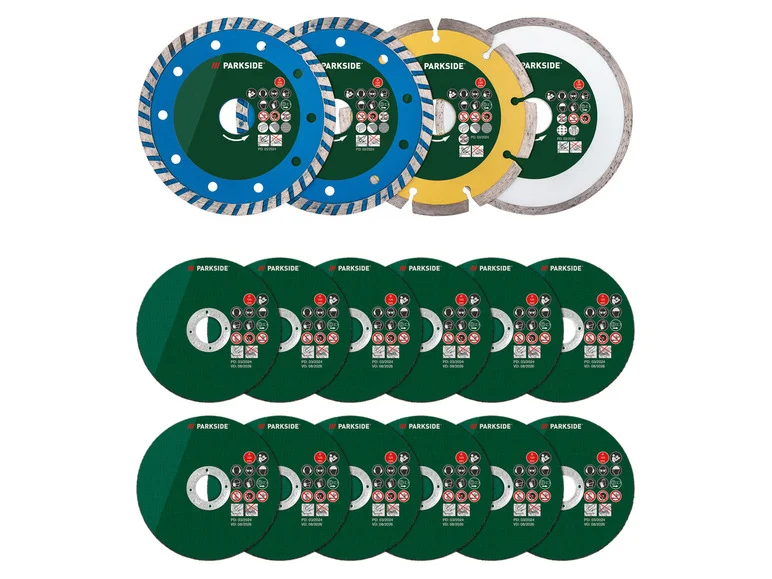 Discos de jogo PARKSIDE® com eletrônica PWSZS 1, Ø 125 mm