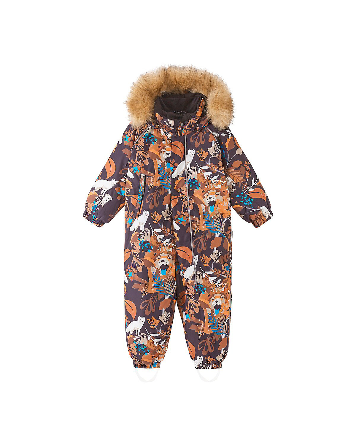Schneeoverall Kapuze mit Fake Fur