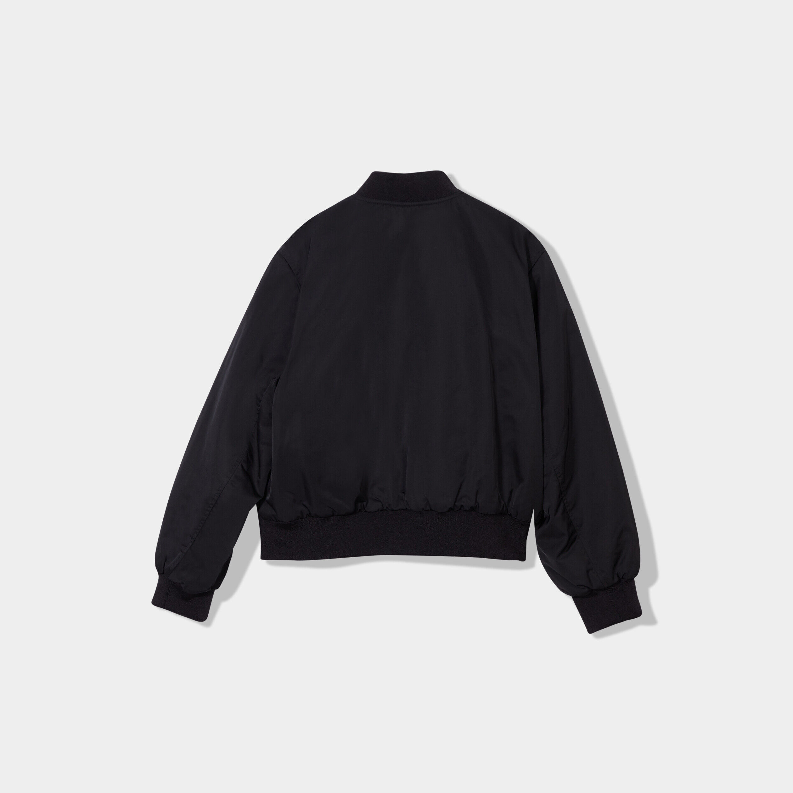 Veste bomber oversize noir femme | Cache Cache