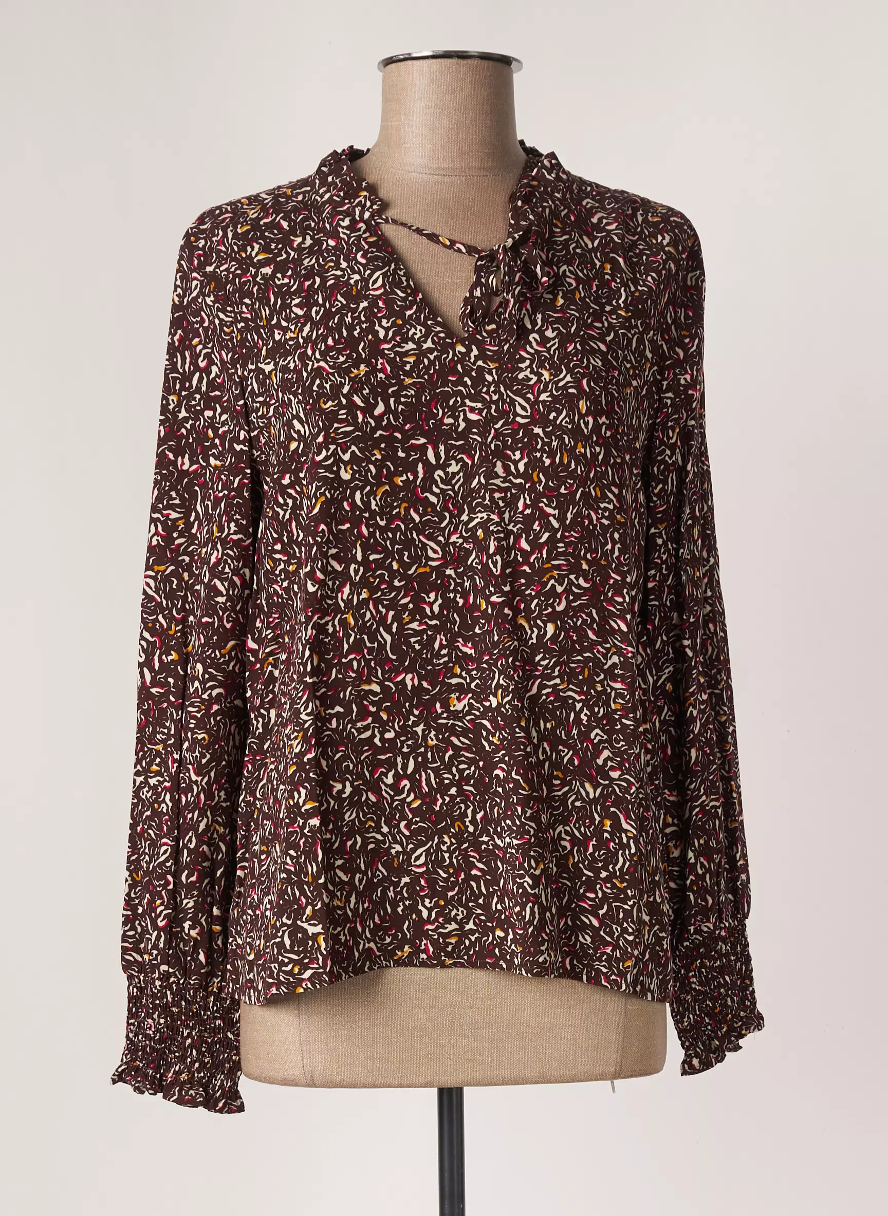 Surkana Blouses Femme couleur marron
