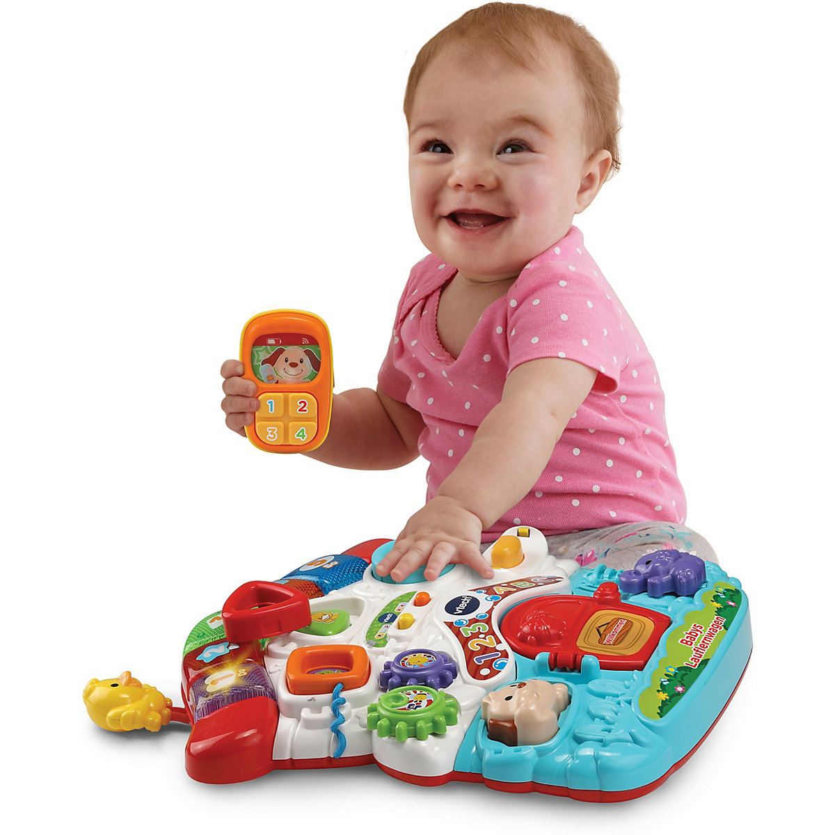 Babys Lauflernwagen