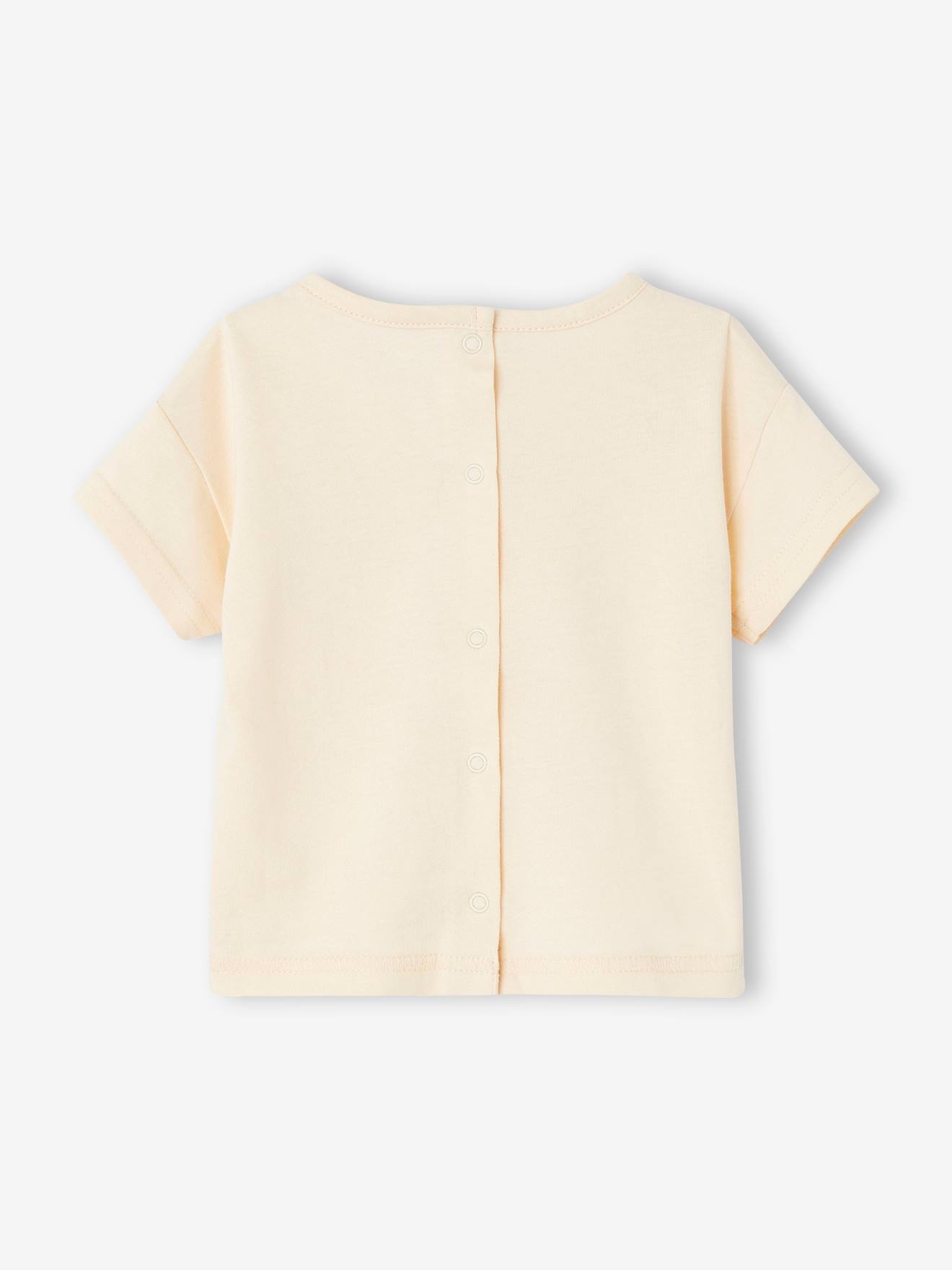 Vertbaudet Baby T-Shirt HAPPY SUMMER Oeko-Tex - wollweiß