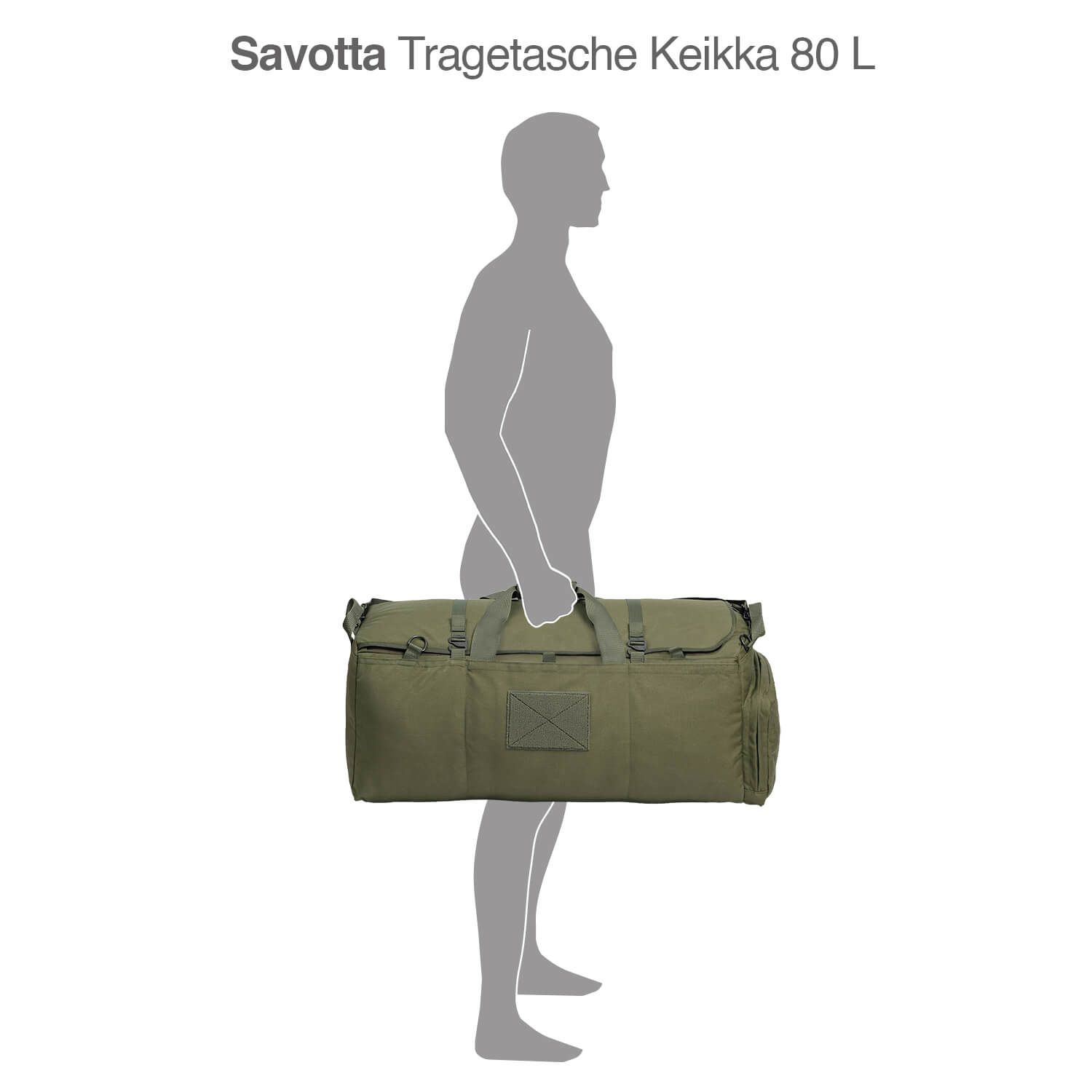 Tragetasche Keikka 80 Liter