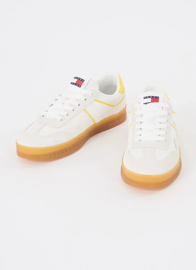 Teniși din piele Tommy Hilfiger Court cu detalii ante