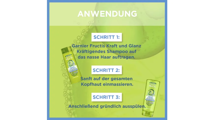 Garnier Fructis Shampoo Kraft&Glanz 300 ml