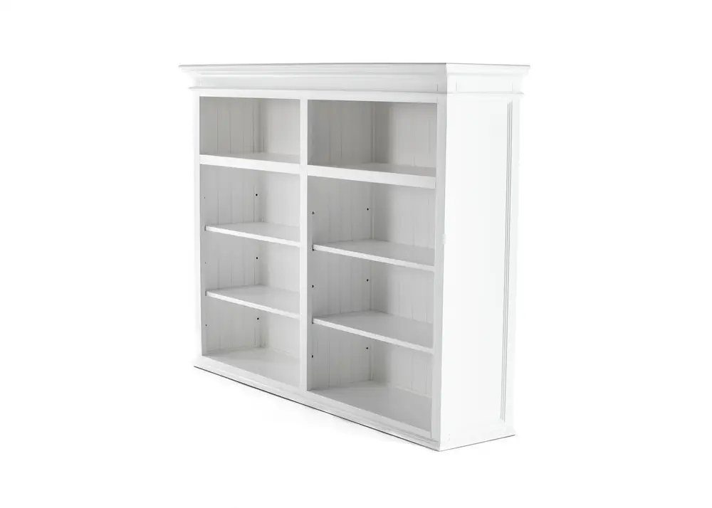 Novasolo Küchenbuffet Halifax Bücherregal 5 Türen und 3 Schubladen