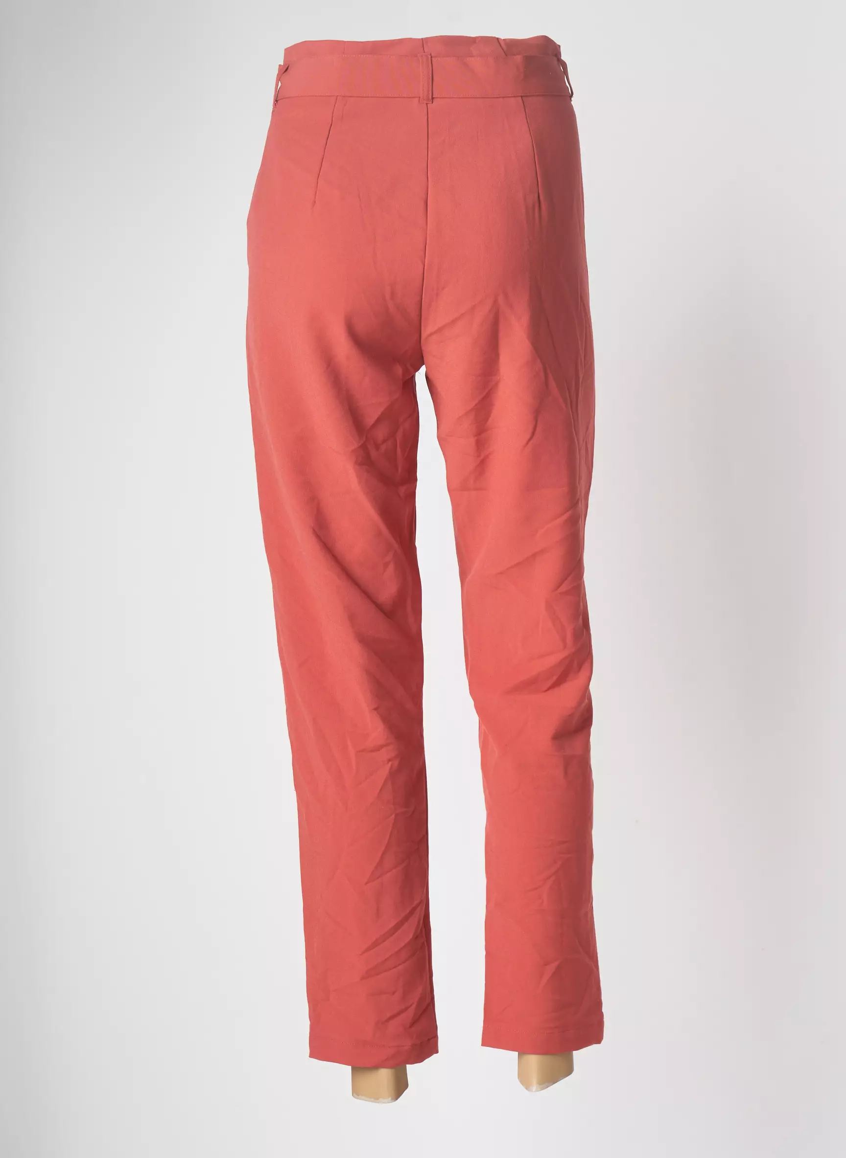Jacqueline De Yong Pantalons Droits Femme couleur rouge