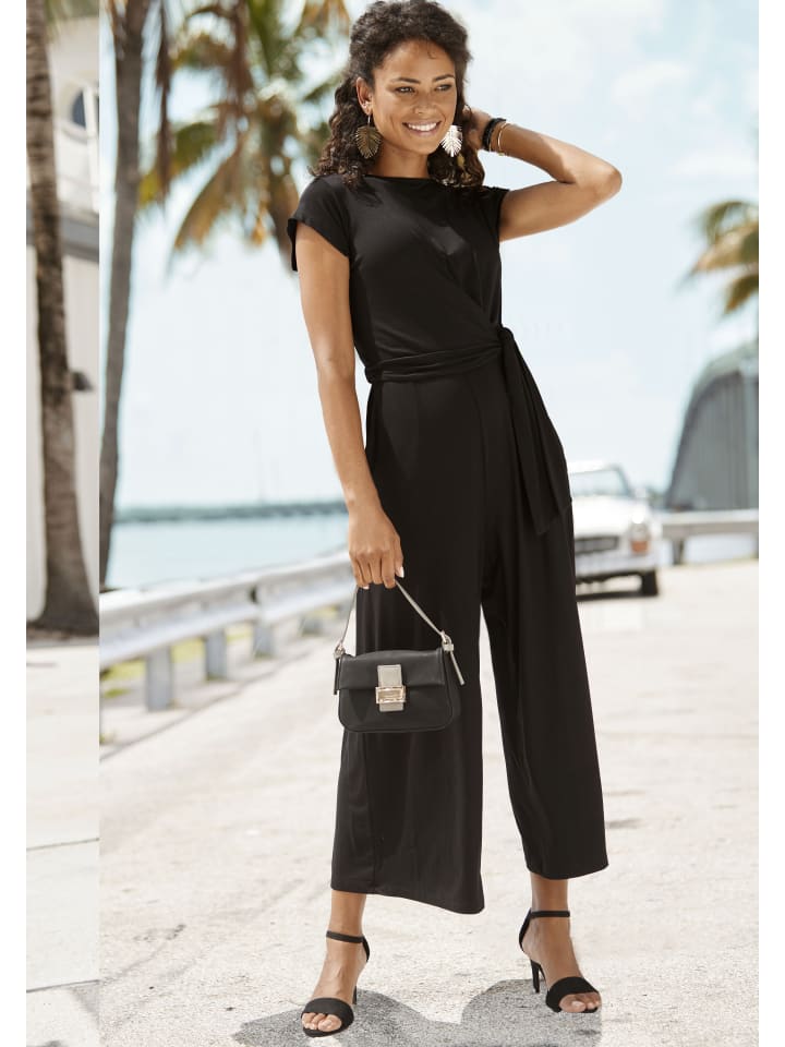 LASCANA Culotte-Overall in schwarz günstig kaufen