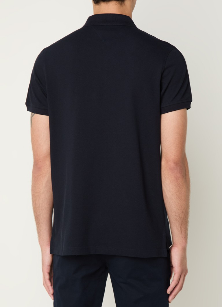 Tricou polo Tommy Hilfiger Shadow Classic Fit din bumbac piqué