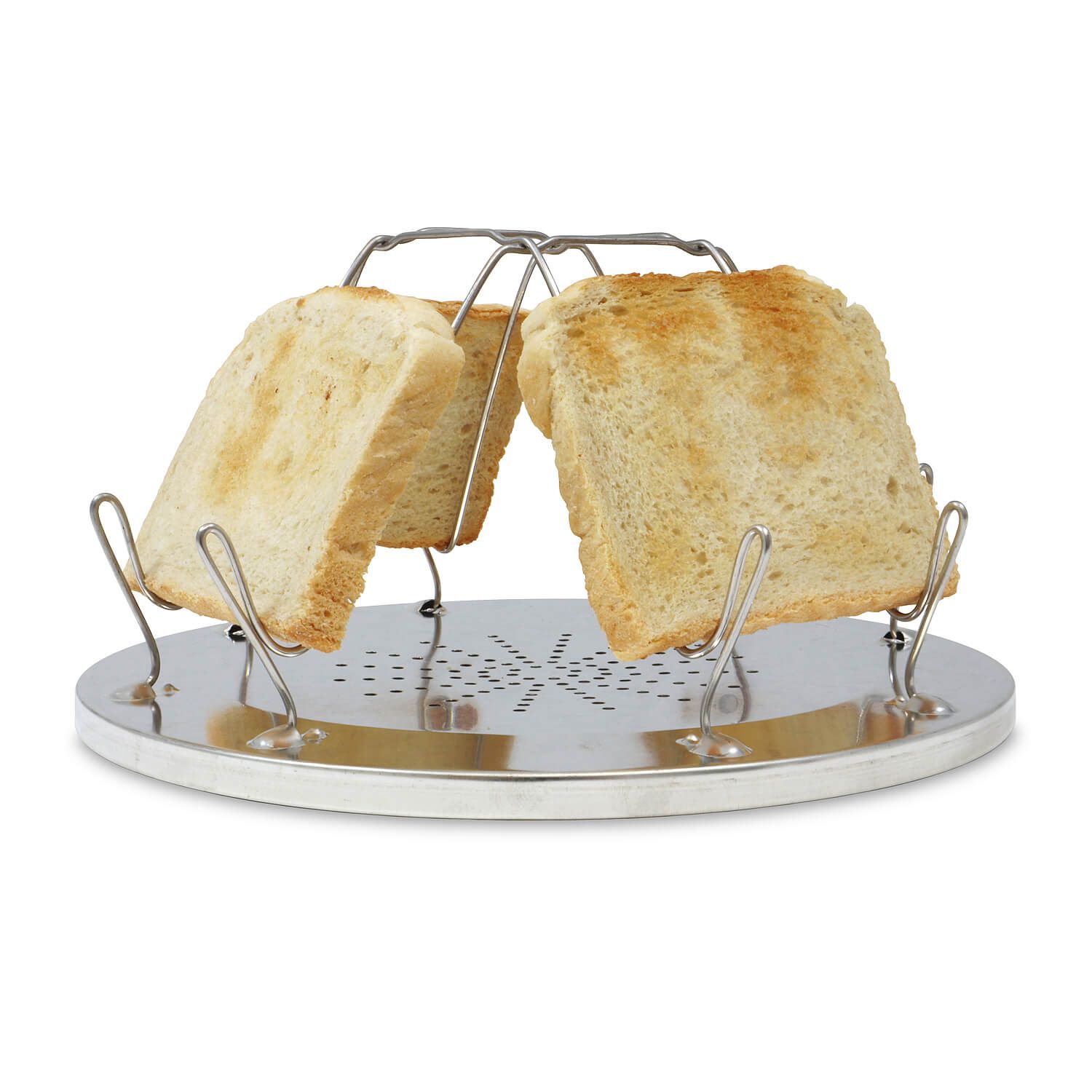 Campingtoaster Edelstahl