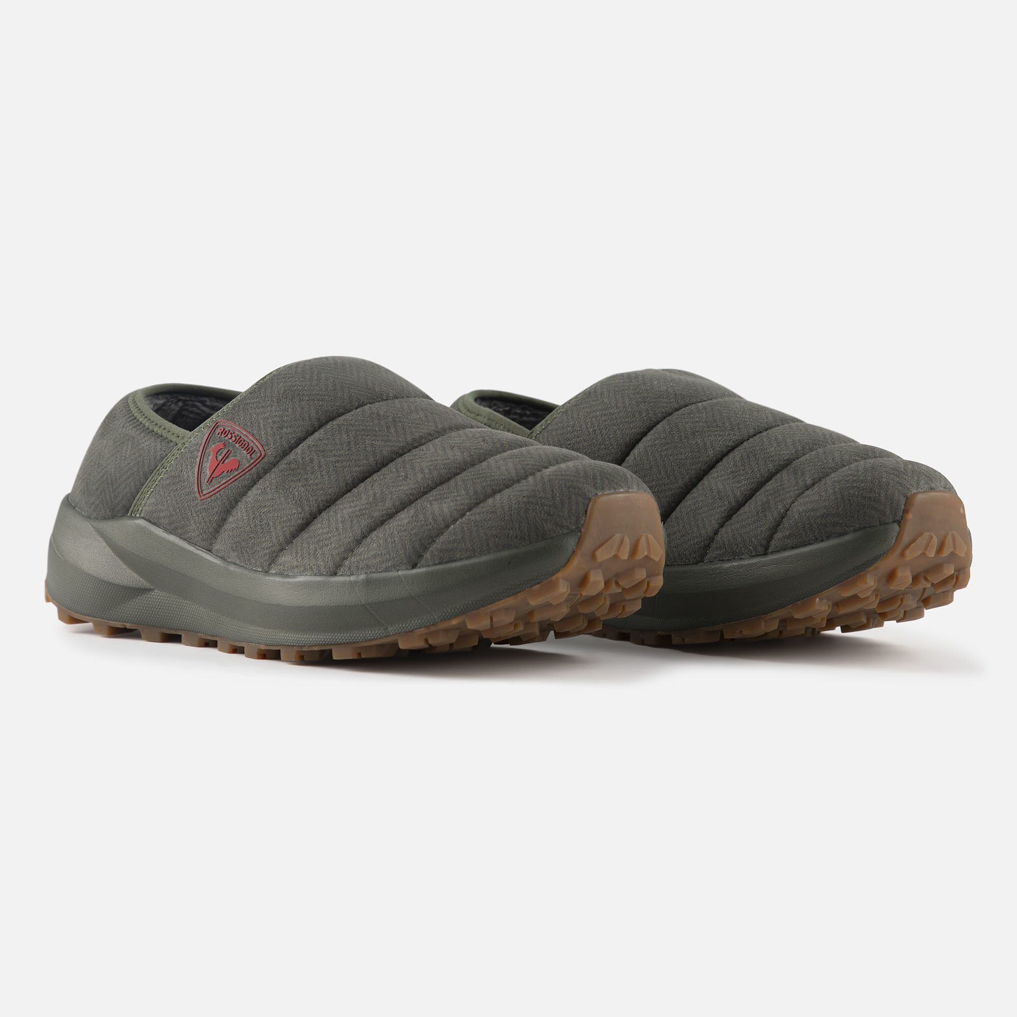 Chaussons d'hiver Unisex Chalet Vert kaki