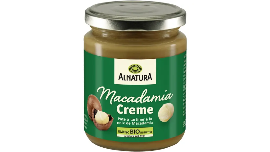 Alnatura Bio Sélection Macadamiacreme Sélection 225 g