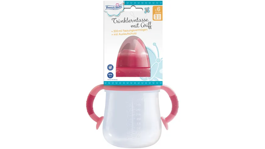 Beauty Baby Trinklerntasse mit Griff