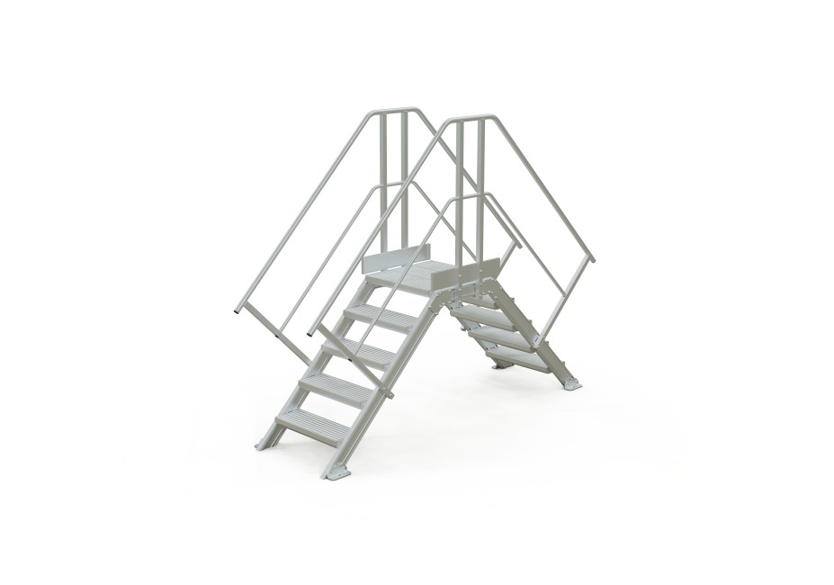 Platformă de transfer Altrex 224525 cu 5 trepte, 45 de grade și 60 de grade