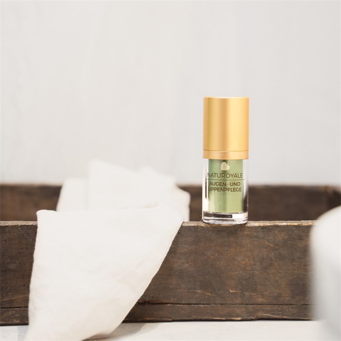 Augen- und Lippenpflege