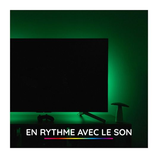 Bandă LED RGB R-MUSIC 3m conectată