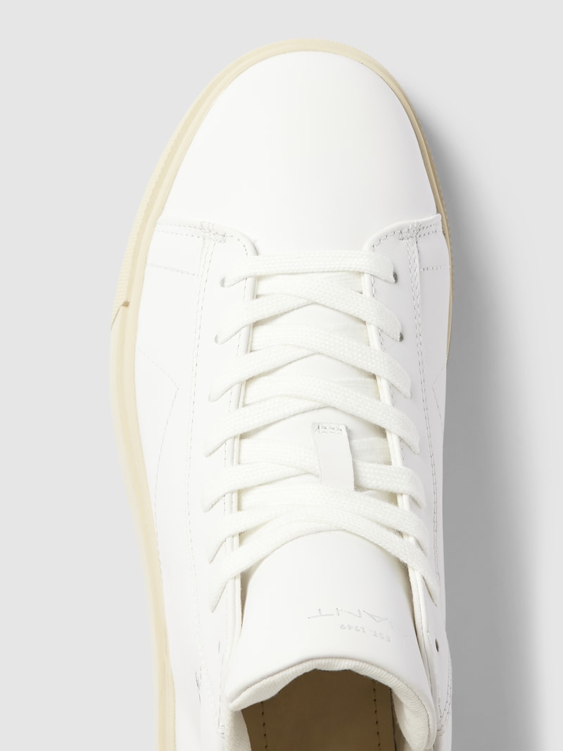 Sneaker mit Label-Details Modell 'Julice' in offwhite