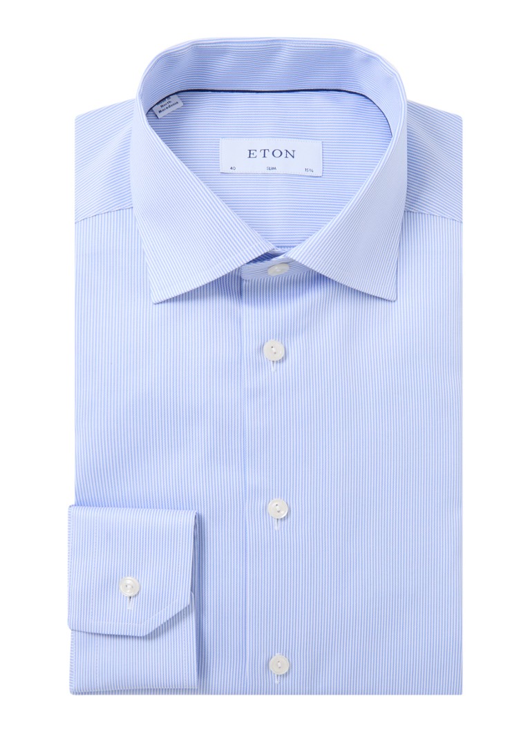 Eton Slim fit shirt with stripe print