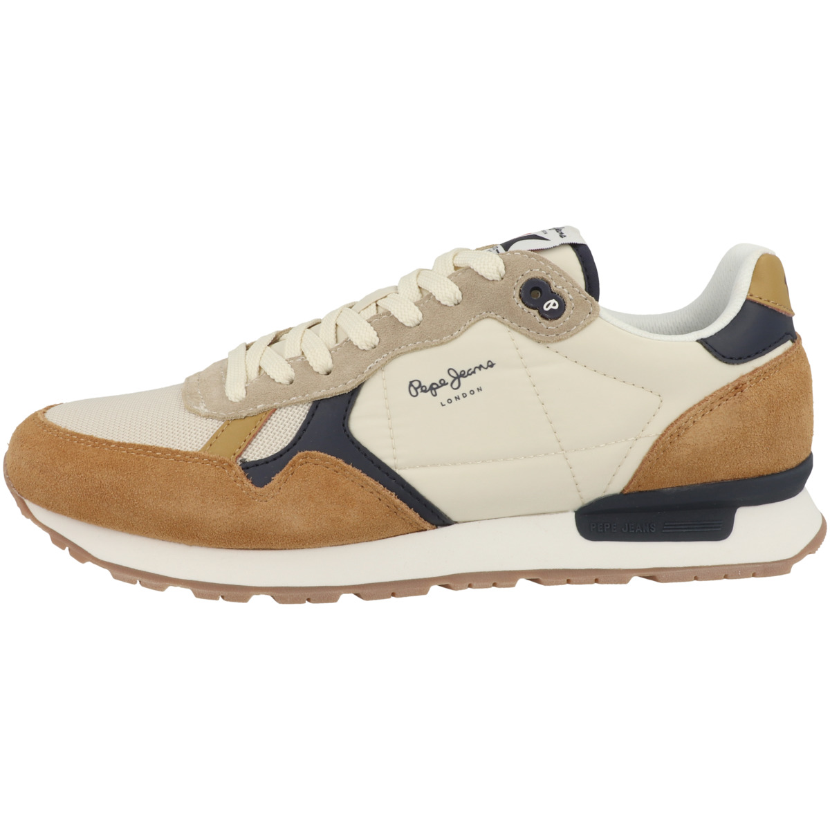 Pepe Jeans Brit Mix Sneaker Low braun