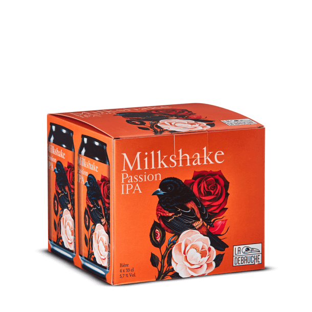 Pack Milkshake Passion IPA 4 x 33 cl