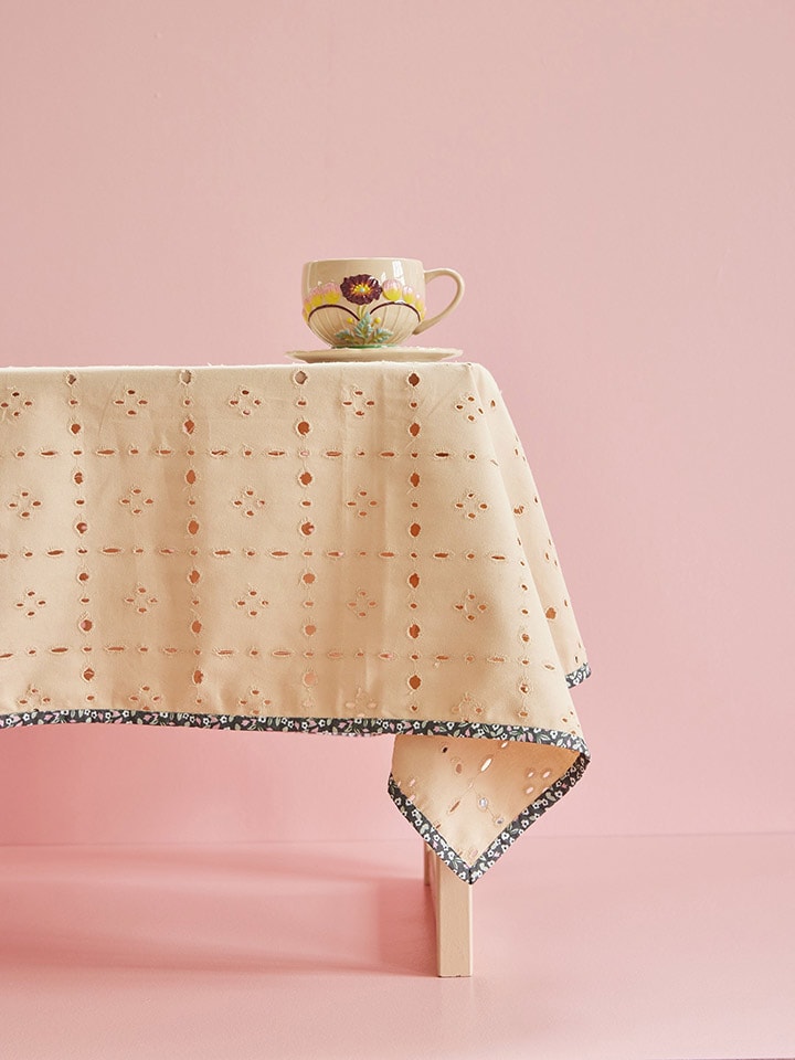 Rice Tischdecke in Beige - (L)180 x (B)135 cm günstig kaufen onesize