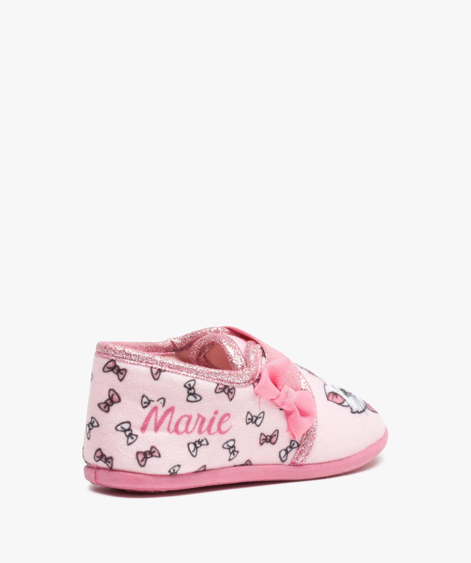 Chaussons en velours imprimés Aristochats fille – DS rose | GEMO