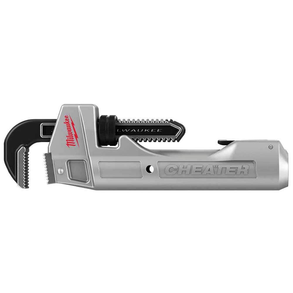 MILWAUKEE Cheater Aluminum Pipe Wrench 48227318
