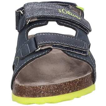 s.Oliver Sandale in blau