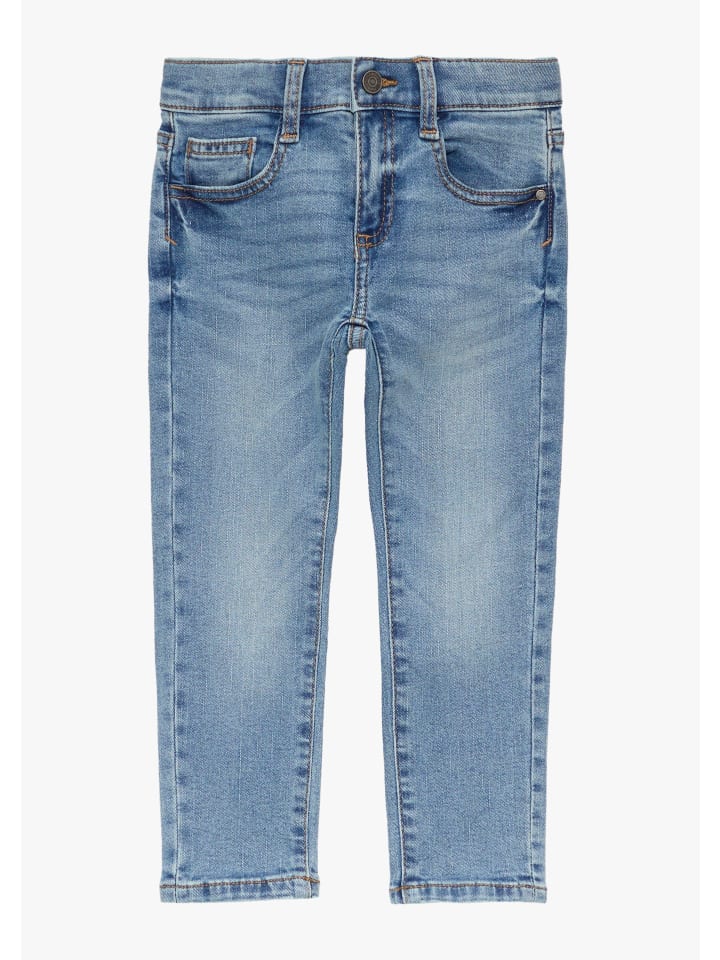 s.Oliver Jeans-Hose lang in Blau günstig kaufen