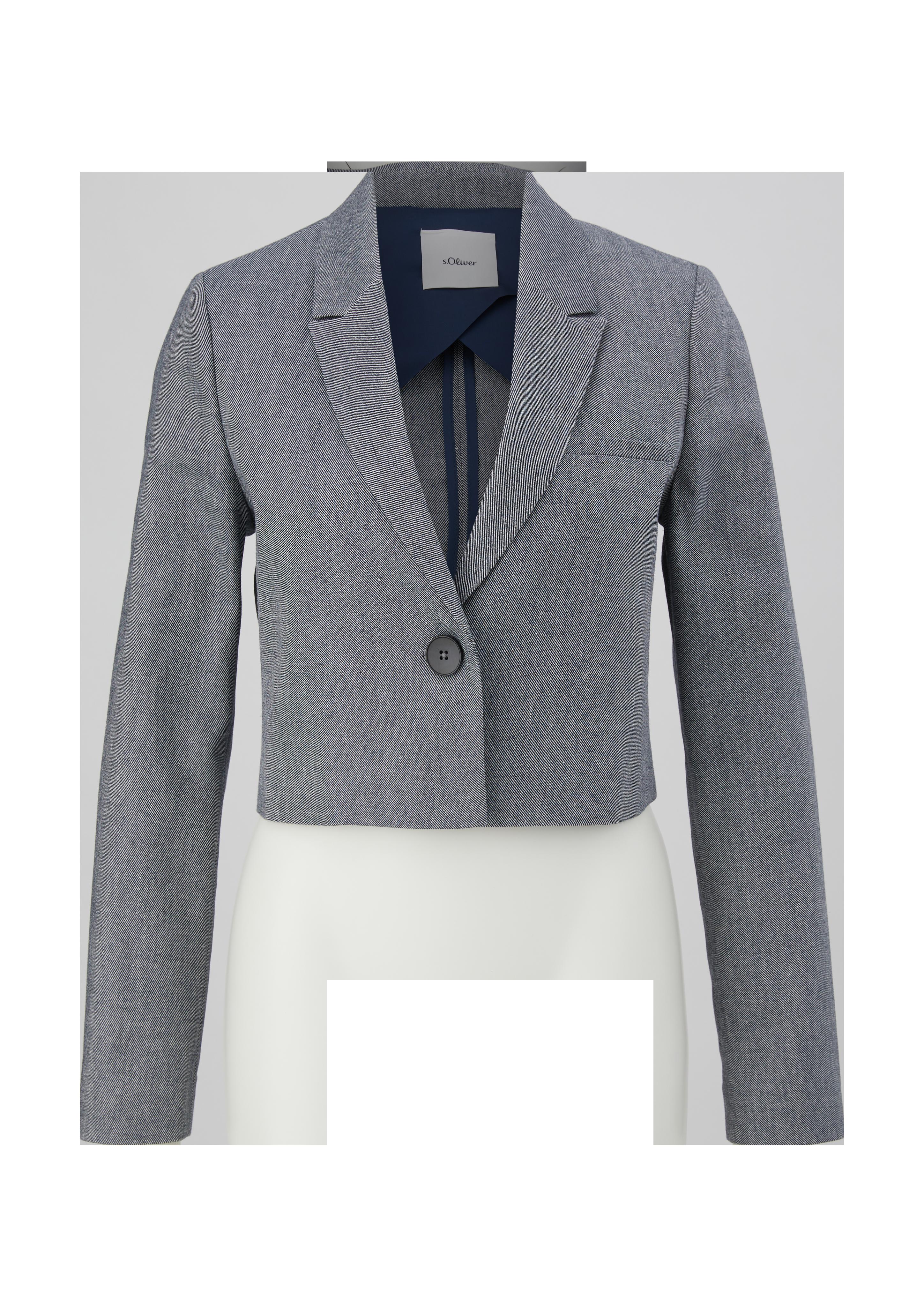 Blazer in Cropped-Länge  2132476-59W2