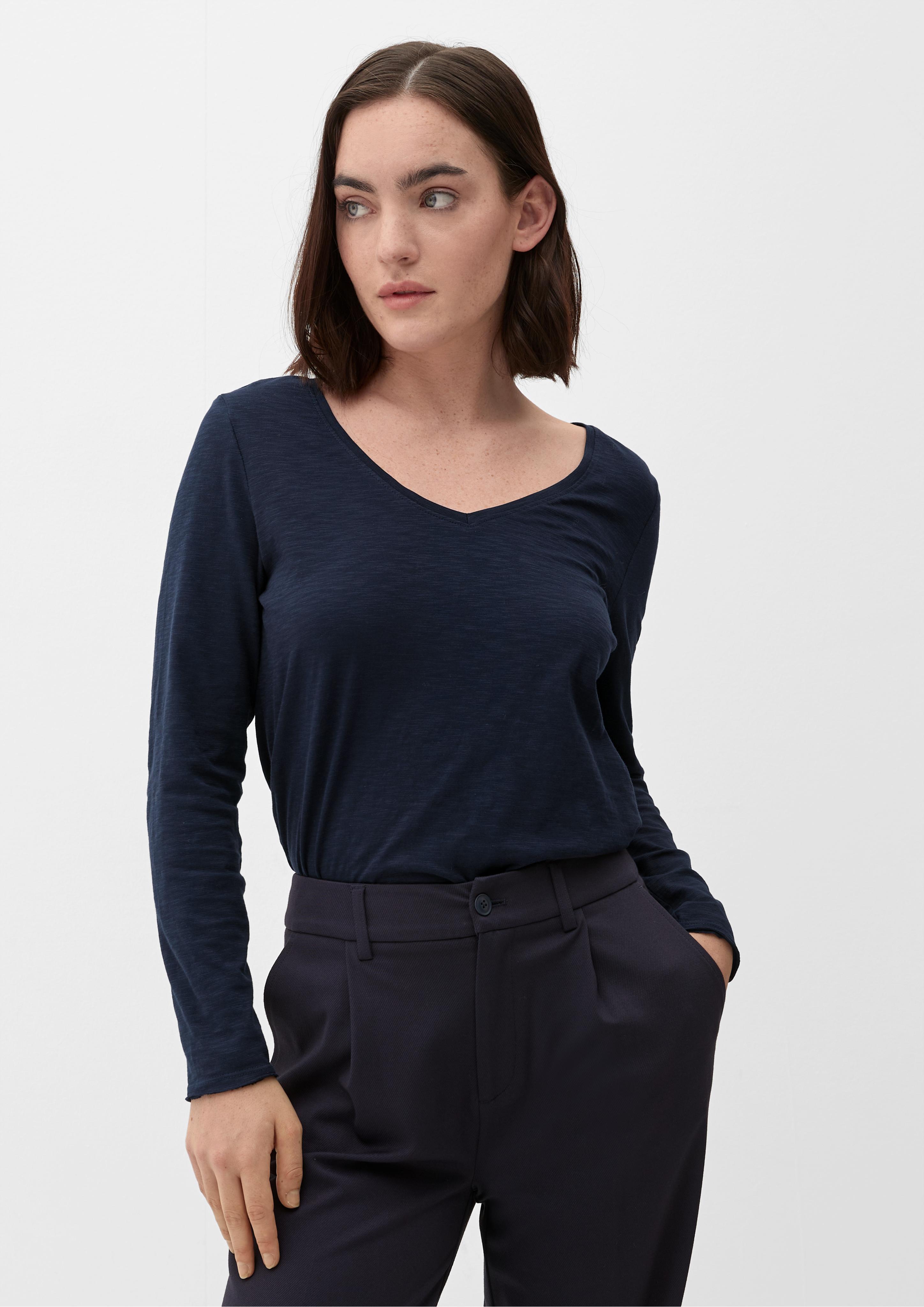 Longsleeve mit Flammgarnstruktur  2129651-5959