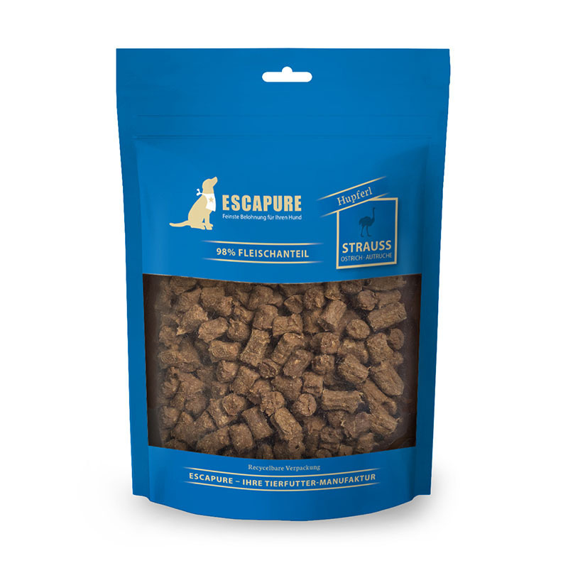 ESCAPURE Snacks ESCAPURE Hupferl 150g Strauß