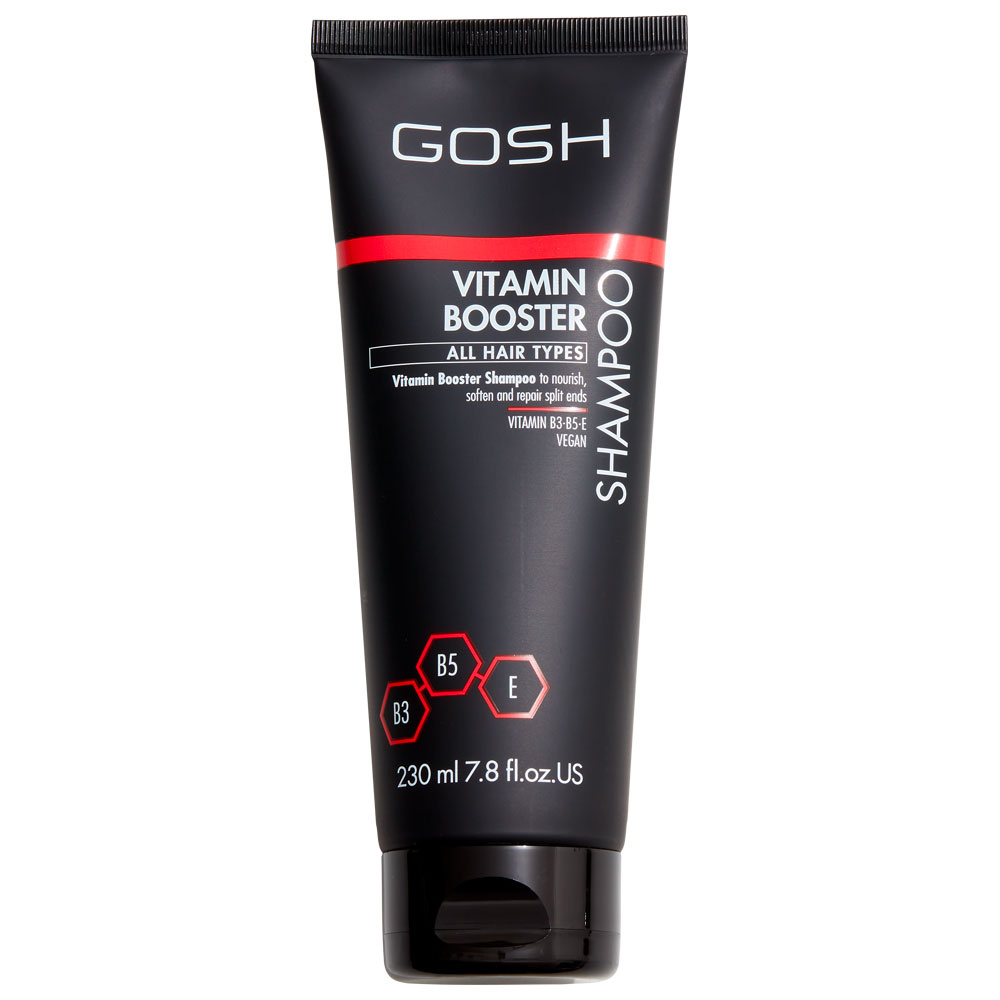 gosh copenhagen Vitamin Booster Shampoo Shampooing booster enrichi vitamines B,D, E