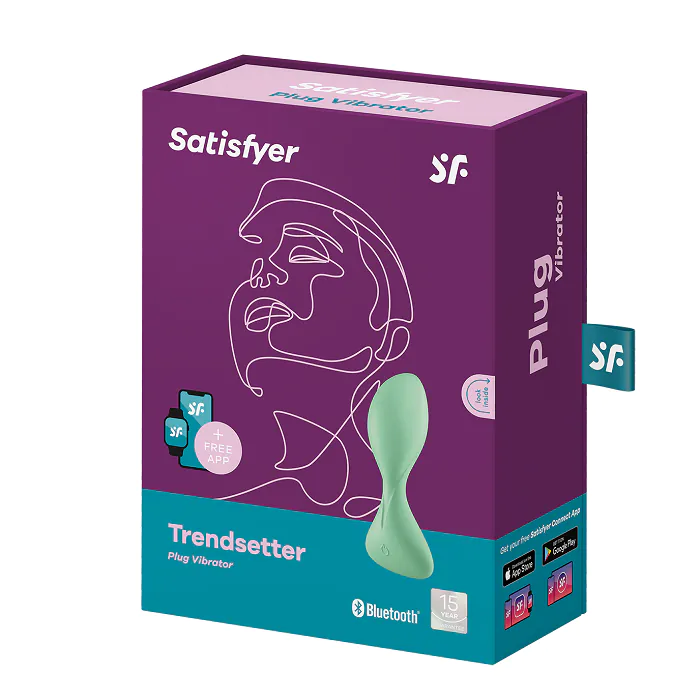 Satisfyer Massager Trendsetter Lysegrøn Storbritannien