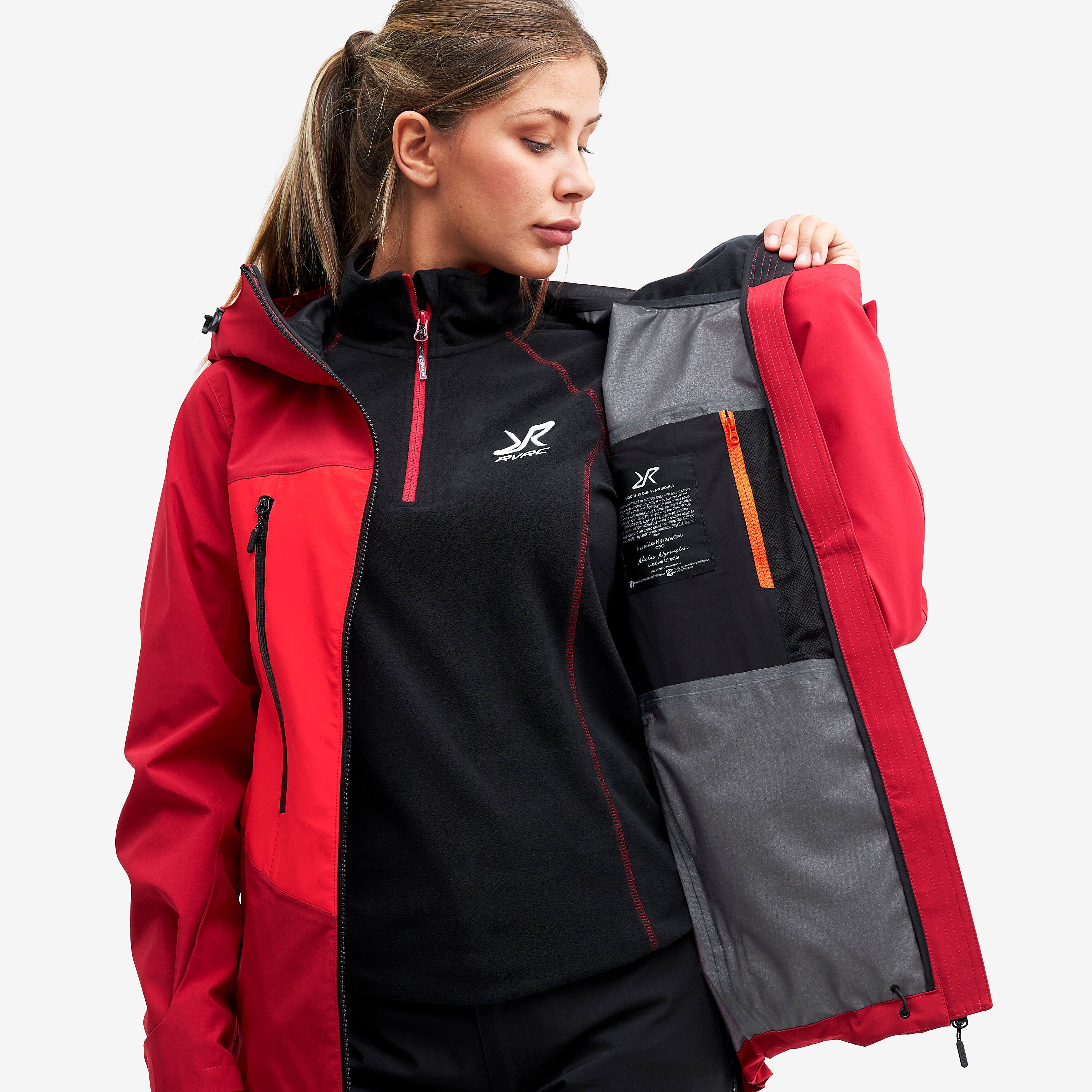Whisper Jacket Femme Red