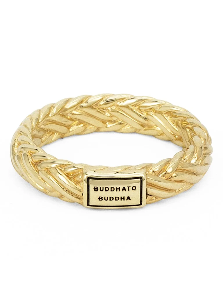 Buddha to Buddha  Katja XS ring verguld